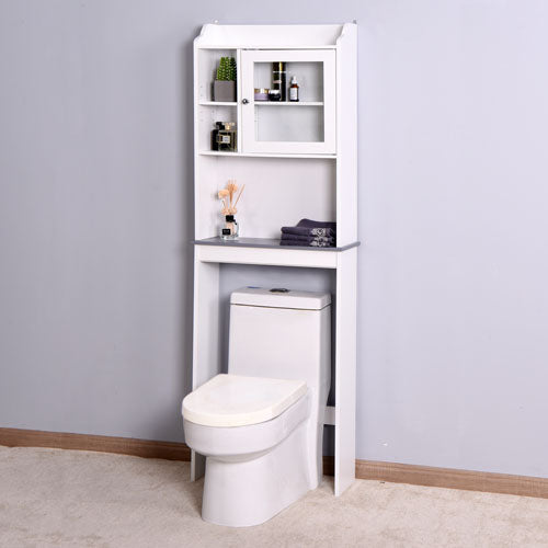 Over the Toilet Organizer (White)