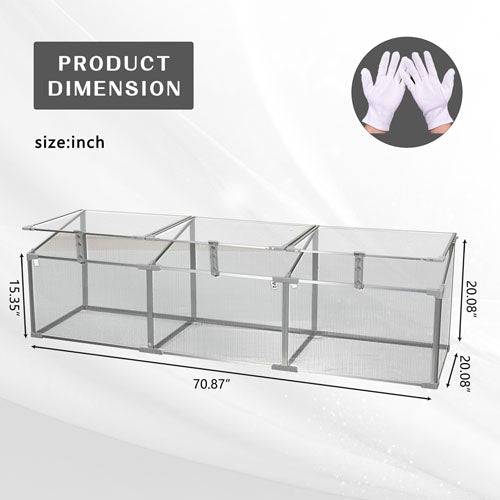 Outdoor Polycarbonate Greenhouse