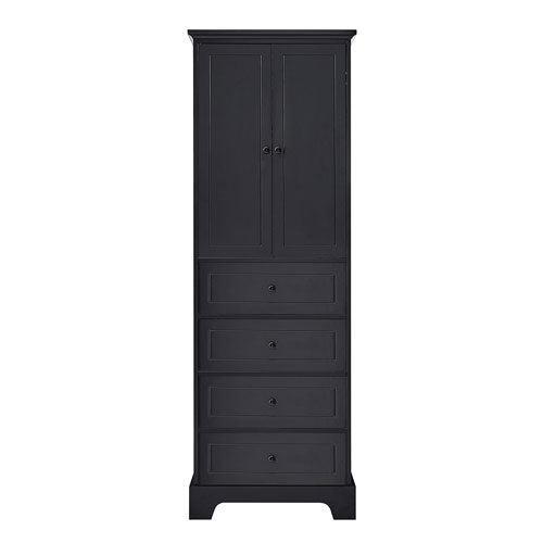 2-Door and 4-Drawer Adjustable Cabinet