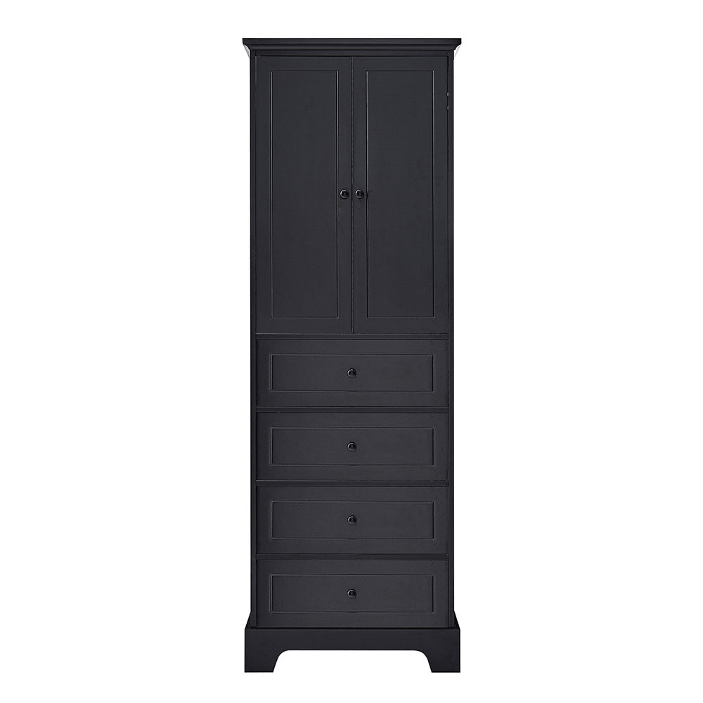 2-Door and 4-Drawer Adjustable Cabinet