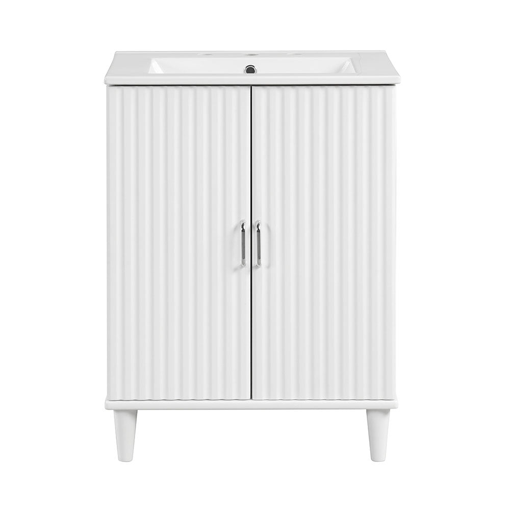 Bathroom Vanity Base 24" (White)