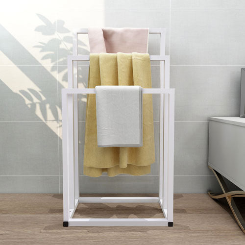 3 Tiers Free Standing Metal Hand Towel Rack