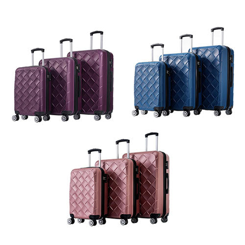 Suitcase with TSA Lock & Spinner Wheels (Set of 3)