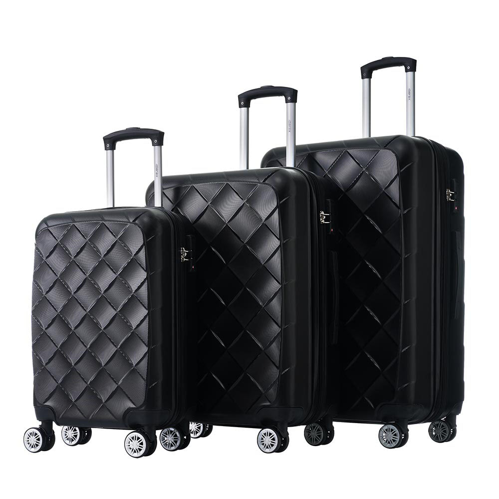 Suitcase with TSA Lock & Spinner Wheels (Set of 3)