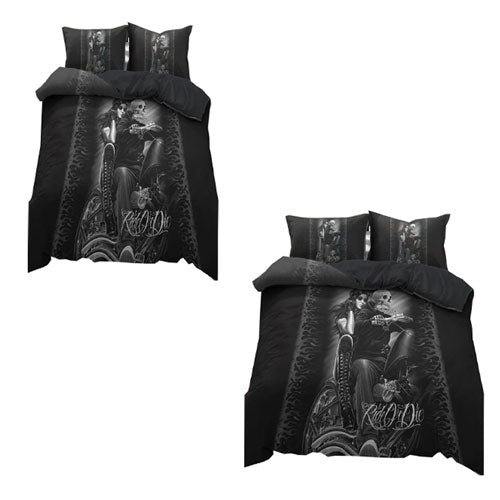 3D Printed Halloween Design Bedding Set