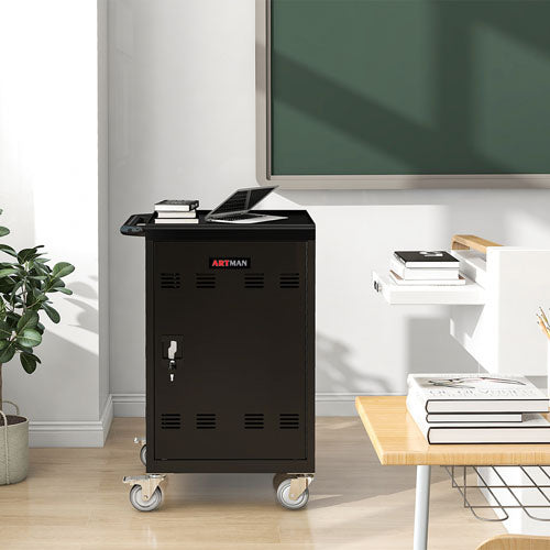 Mobile Charging Cart and Cabinet