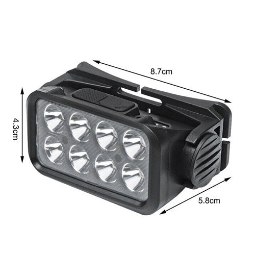 8 LED Headlamp Super Bright Outdoor Head Light