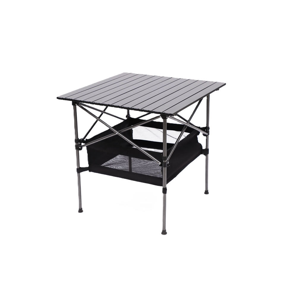 Aluminum Folding Camping Roll-Up Table with Carrying Bag