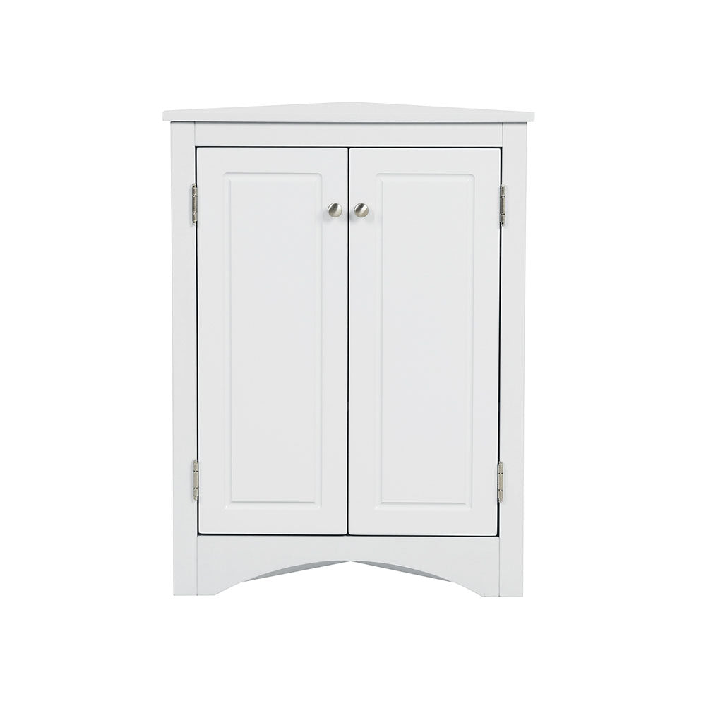 Triangle Freestanding Cabinet (White)