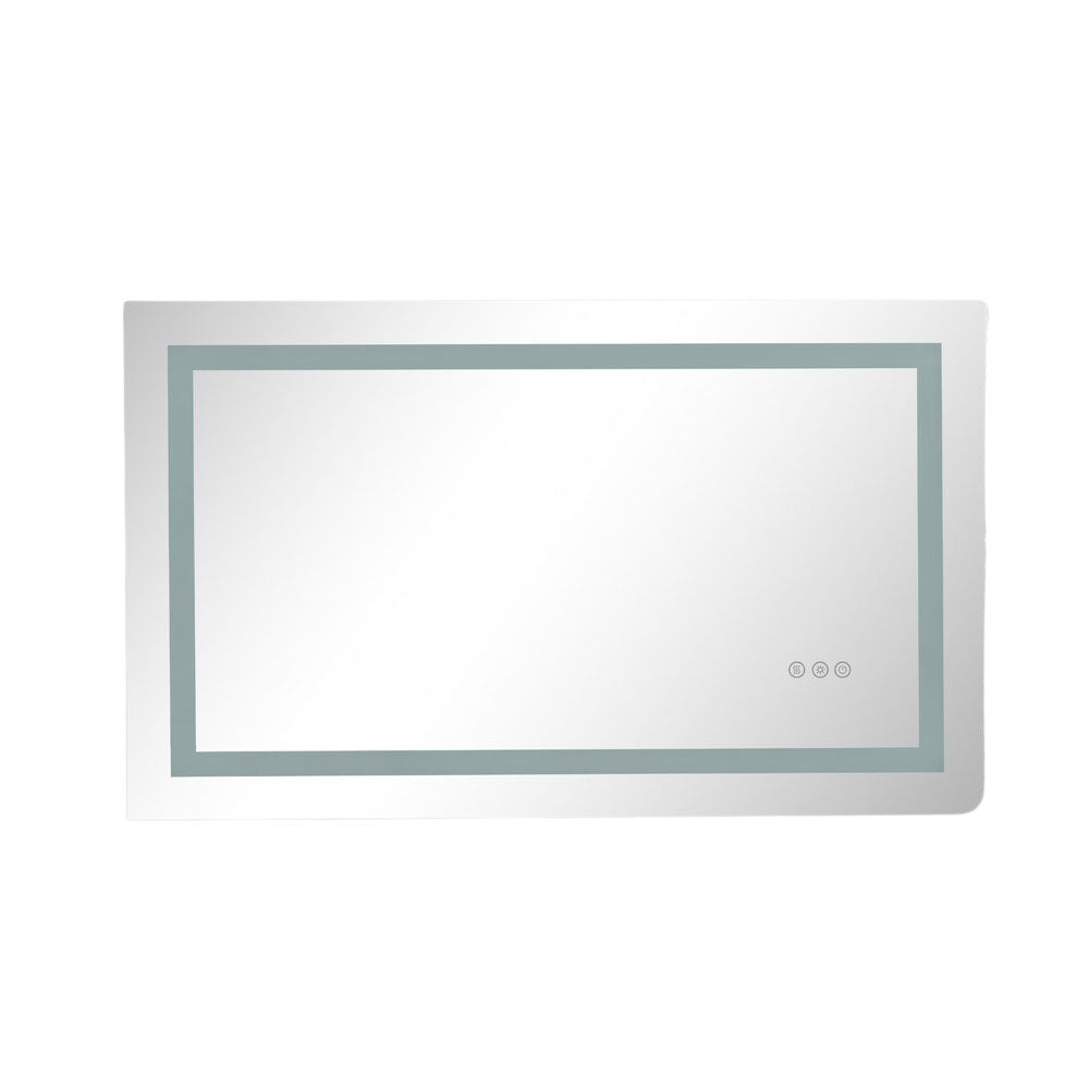 LED Bathroom Mirror Dimmable Anti-Fog Shatter-Proof