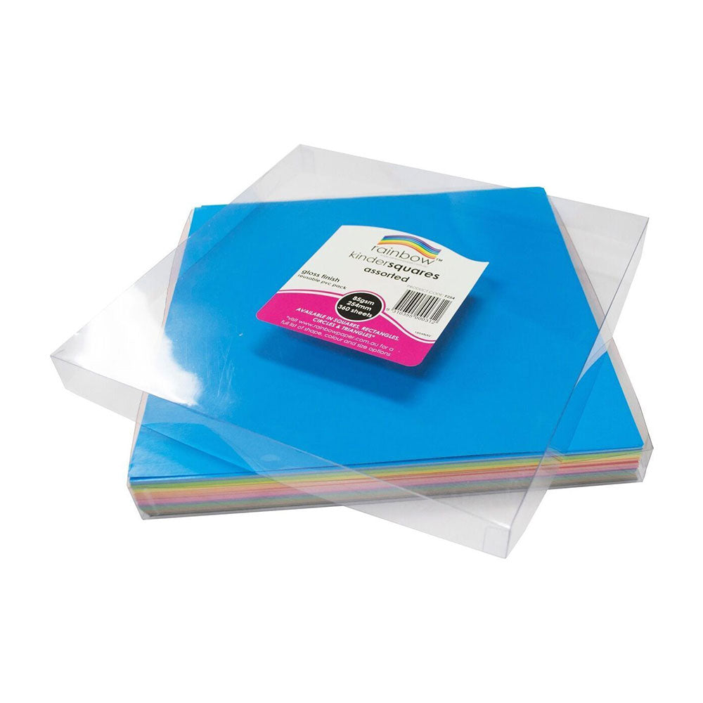 Premium Single Sided Glossy Square Paper 254gsm 3pcs