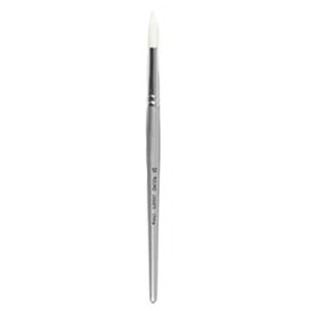 Jasart Taklon Round Brush (White)