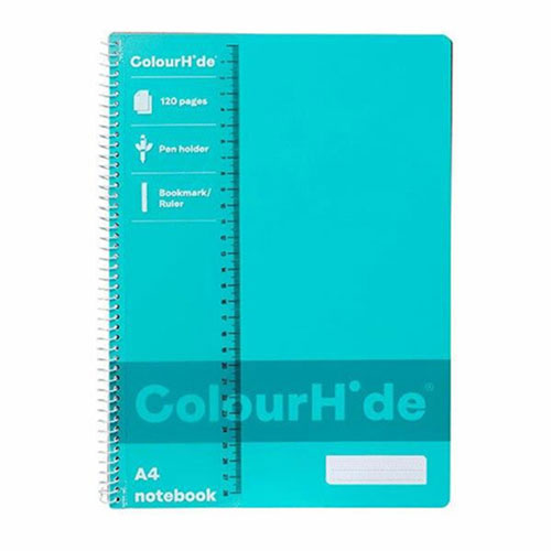 Colourhide A4 Notebook 120pg