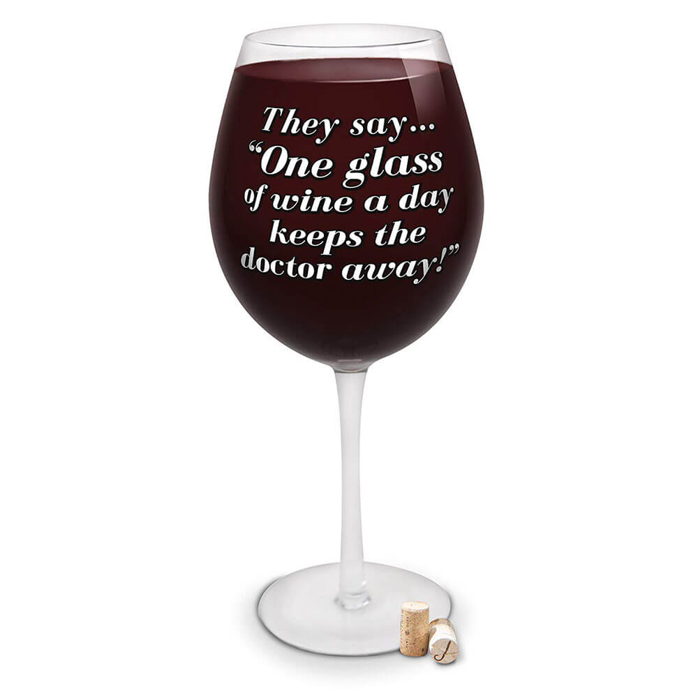 BigMouth Gigantic Wine Glass