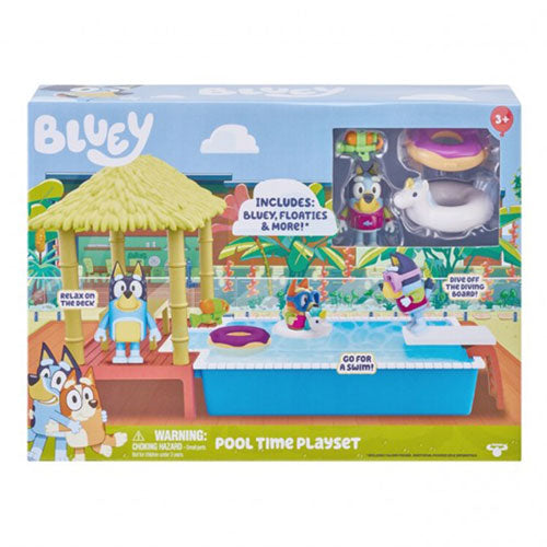 Bluey Pool Time Fun Playset