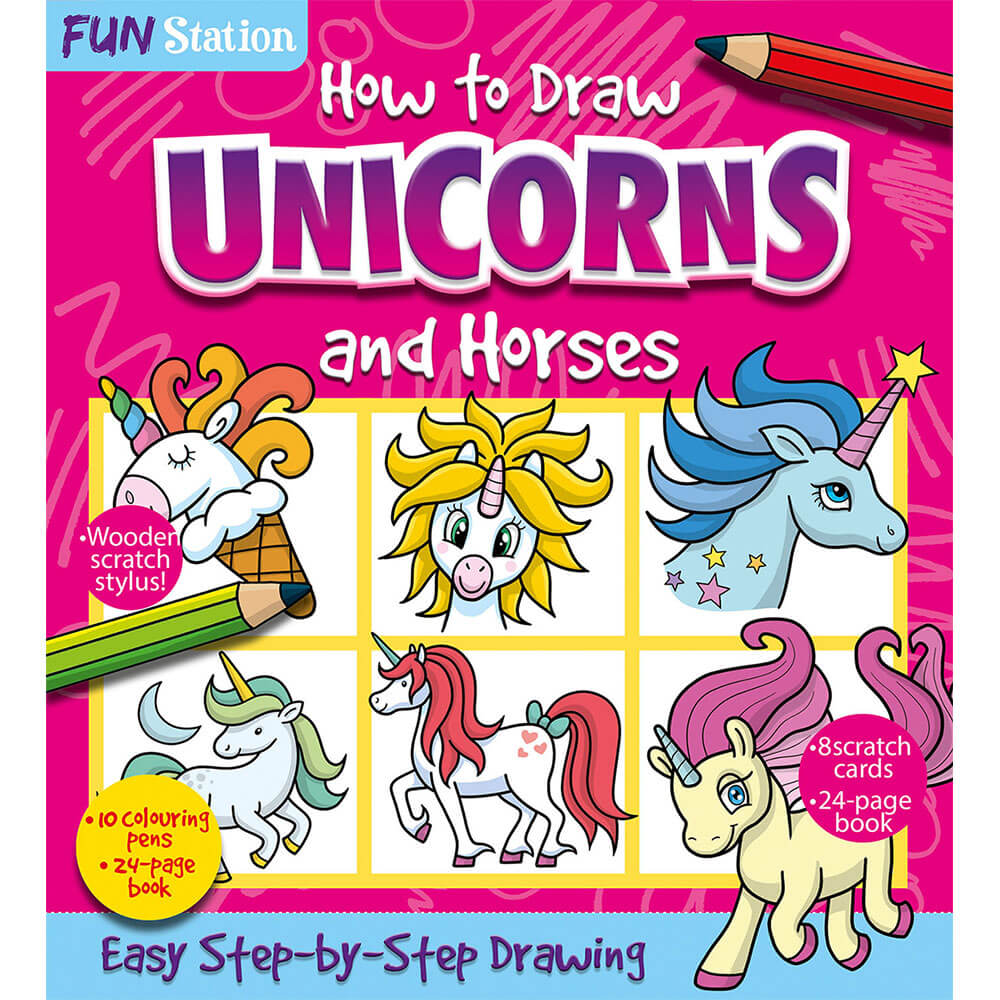 Fun Station How to Draw Book