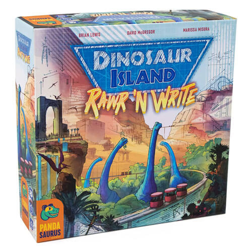 Dinosaur Island Rawr n Write Board Game