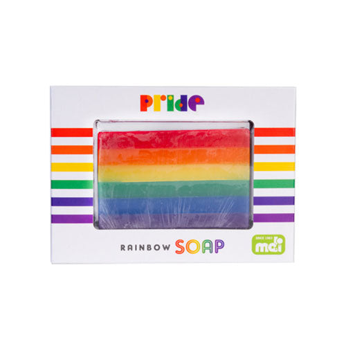 Striped Rainbow Design Soap