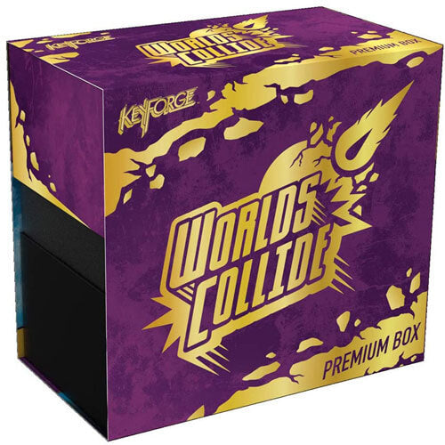 KeyForge Worlds Collide Premium Box Strategy Game