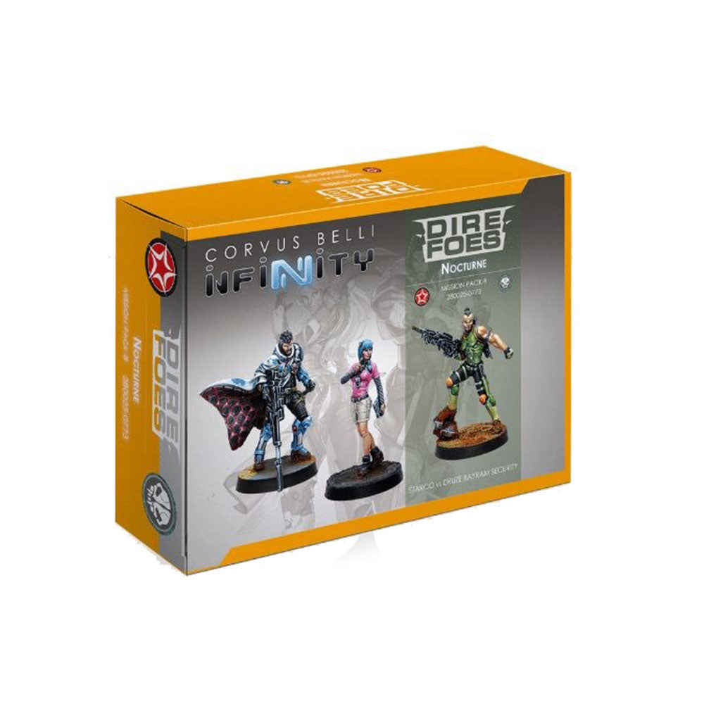 Infinity Dire Foes Mission Miniatures Pck8 Nocturne