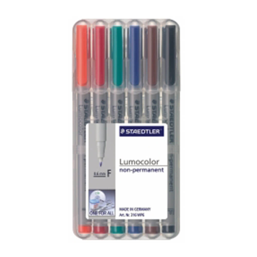 Staedtler Water Soluble Marker Fine Assorted