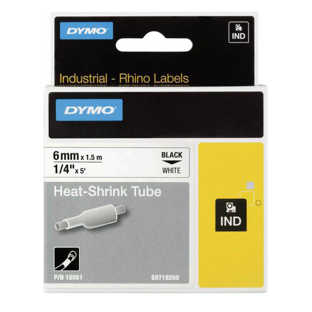 Dyme Rhino Heat Shrink Tape Label 12mm