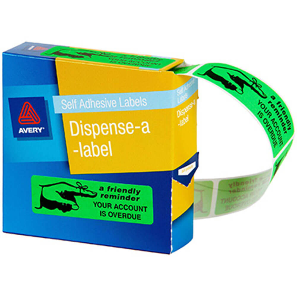 Avery Self-Adhesive Labels 125pcs (19x64mm)