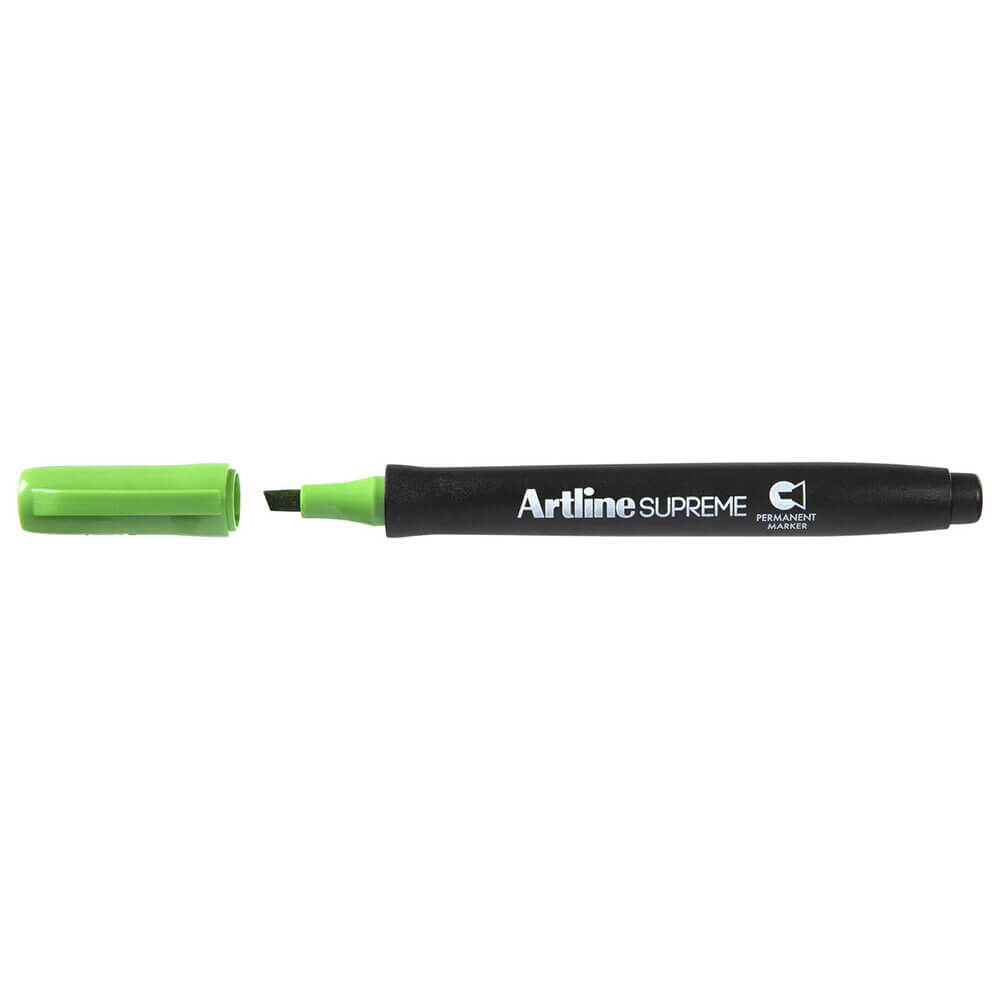 Artline Supreme 2.5mm Chisel Tip Marker 12pcs